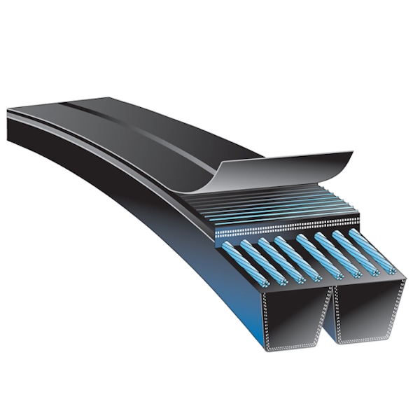 Super HC Molded Notch PowerBand Belts, 11/3VX1060